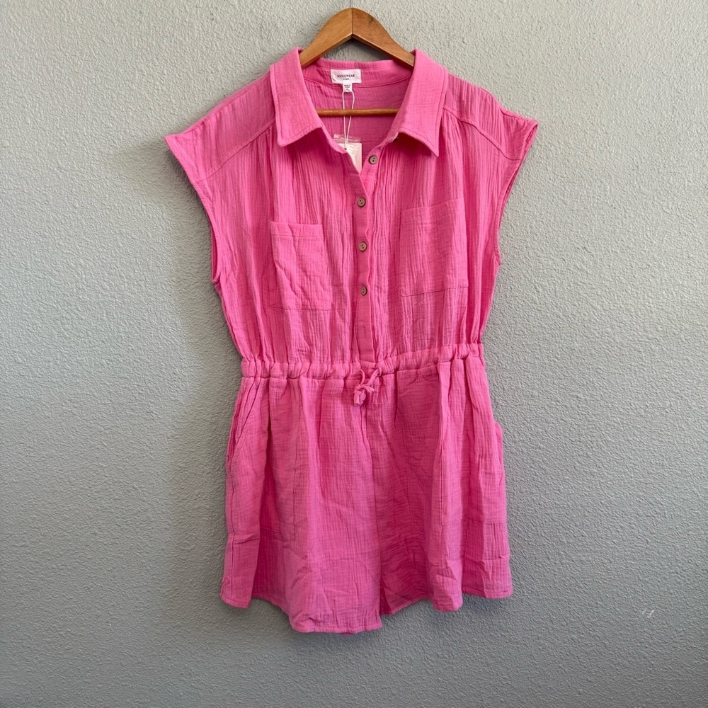 Anniewear‎ Cotton Gauze Romper NWT Size XL